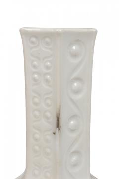 Schumann Arzberg Bavarian German Mid Century White Porcelain with Incised Spiral - 4673831
