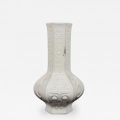 Schumann Arzberg Bavarian German Mid Century White Porcelain with Incised Spiral - 4721152