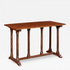 Scottish Arts Crafts Center Table - 3769608