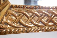 Scottish Arts and Crafts Brass Mirror - 3127255