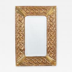 Scottish Arts and Crafts Brass Mirror - 3130835