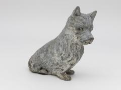 Scottish Terrier Cast Iron or Spelter Figurine UK Early 20th C  - 4620203