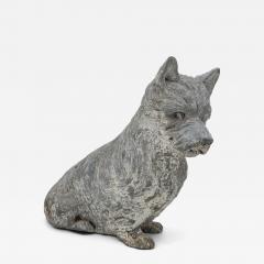 Scottish Terrier Cast Iron or Spelter Figurine UK Early 20th C  - 4620221