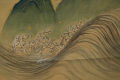 Scroll Mountains by Tomioka Tessai 1836 1924  - 4150682
