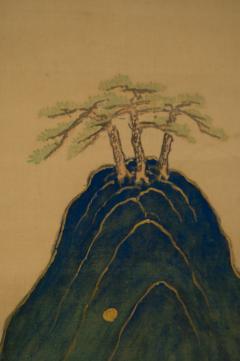 Scroll Mountains by Tomioka Tessai 1836 1924  - 4150687