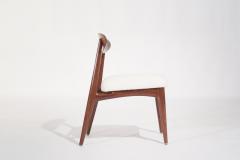 Sculpted Walnut Desk Chair by C Stan Morris C 1967 - 3397447