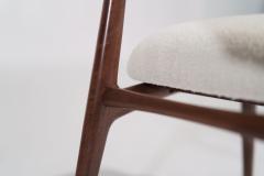 Sculpted Walnut Desk Chair by C Stan Morris C 1967 - 3397457