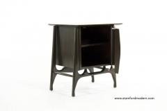 Sculpted Walnut End Tables - 286869