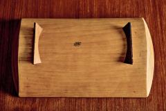 Sculpted Wooden Bowl by Glenwood - 4390624