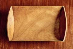 Sculpted Wooden Bowl by Glenwood - 4390629