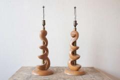 Sculpted Wooden Lamps by Light House - 2518783