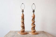 Sculpted Wooden Lamps by Light House - 2518784