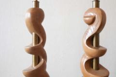 Sculpted Wooden Lamps by Light House - 2518785