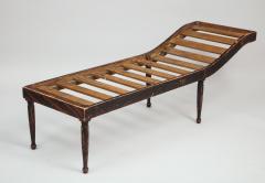Sculptural American painted daybed - 1372801