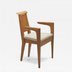 Sculptural Beech Prototype Chair by Stefan Wewerka Germany Late 20th Century - 4553487