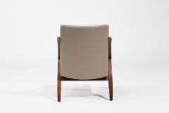 Sculptural Bent Teak Lounge Chair Sweden C 1950s - 3474321