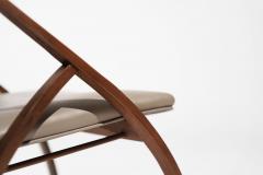 Sculptural Bent Teak Lounge Chair Sweden C 1950s - 3474327