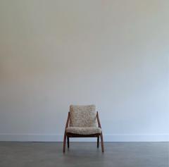 Sculptural Bent Teak Lounge Chair Sweden C 1950s - 4116555