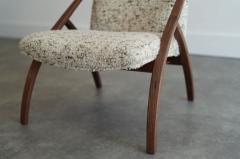 Sculptural Bent Teak Lounge Chair Sweden C 1950s - 4116558