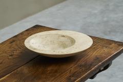 Sculptural Bowl or Centerpiece in Travertine - 4468096