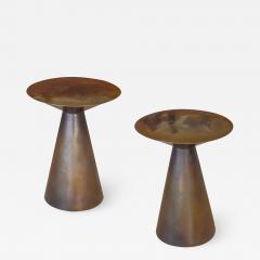 Sculptural Bronze End Tables - 1241921