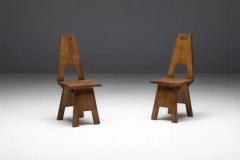 Sculptural Brutalist Wabi Sabi Chairs Netherlands 1960s - 3661878