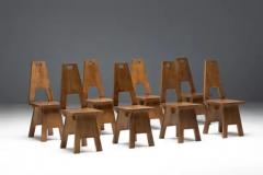 Sculptural Brutalist Wabi Sabi Chairs Netherlands 1960s - 3661894