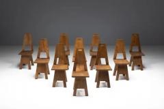 Sculptural Brutalist Wabi Sabi Chairs Netherlands 1960s - 3661895