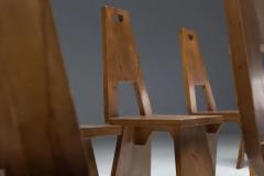 Sculptural Brutalist Wabi Sabi Chairs Netherlands 1960s - 3661972
