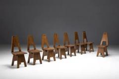 Sculptural Brutalist Wabi Sabi Chairs Netherlands 1960s - 3661974