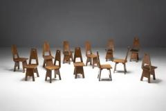 Sculptural Brutalist Wabi Sabi Chairs Netherlands 1960s - 3661975