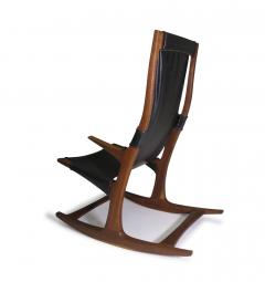 Sculptural California Studio Craft Rocking Chair - 3612991