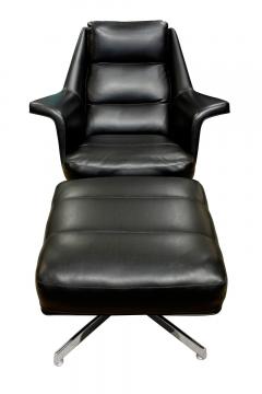 Sculptural Chair Ottoman from Denmark 1965 - 300982