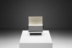 Sculptural Chromed Metal Table Lamp Italy 1960s - 4400397