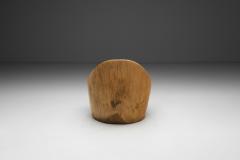 Sculptural Coconut Wood Chair Europe Second half of the 20th Century - 4292164