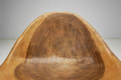 Sculptural Coconut Wood Chair Europe Second half of the 20th Century - 4292169