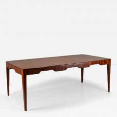 Sculptural Dining Table with Glass Top Italy Mid 20th Century - 4522092