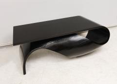 Sculptural Ebonized Cocktail Table Bench - 2600250