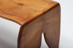 Sculptural Elmwood Coffee Table 1970s - 2866631