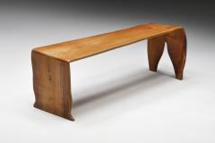 Sculptural Elmwood Coffee Table 1970s - 2866670