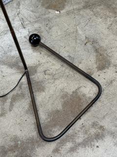 Sculptural Floor Lamp with Curved Base 1950s - 4324979