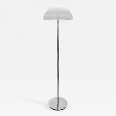 Sculptural Floor Lamp with Murano Glass Shade 1970s - 1927820