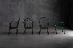 Sculptural Garden Armchairs France 1950s - 4371897