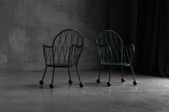 Sculptural Garden Armchairs France 1950s - 4371935