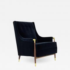 Sculptural Gio Ponti Style Lounge Chair 1950s - 594469