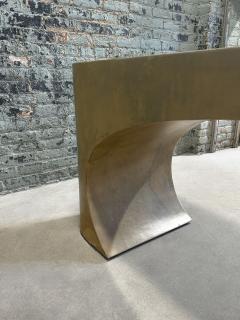 Sculptural Goatskin Console Table Style Karl Springer 1970 - 3516002