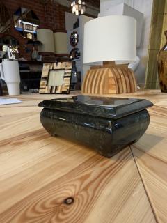 Sculptural Green Marble Box - 4807378