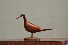 Sculptural Hand Carved Bird in Wood Mid 20th Century - 4803245