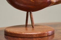 Sculptural Hand Carved Bird in Wood Mid 20th Century - 4803332