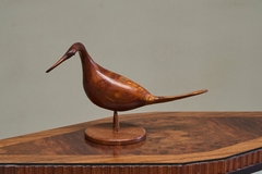 Sculptural Hand Carved Bird in Wood Mid 20th Century - 4803361